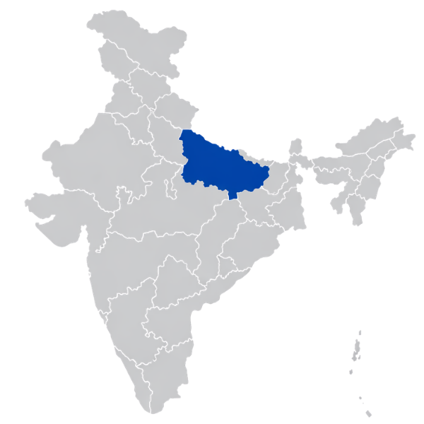 Uttar Pradesh Map